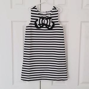 NWT JANIE and JACK dress, black and white, size 6